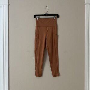 American Eagle The Everything Pocket Leggings Beige Tan Leggings